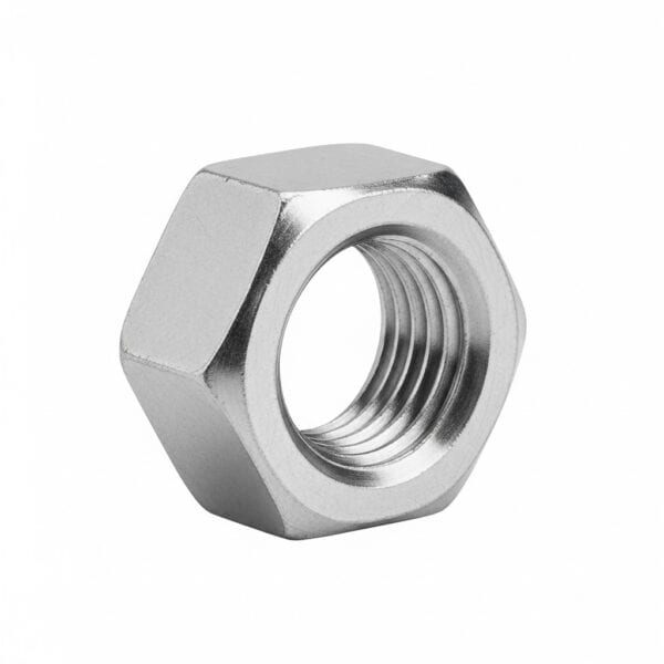 Porca Sextavada 3/8" 16UNC Aço Inox A2